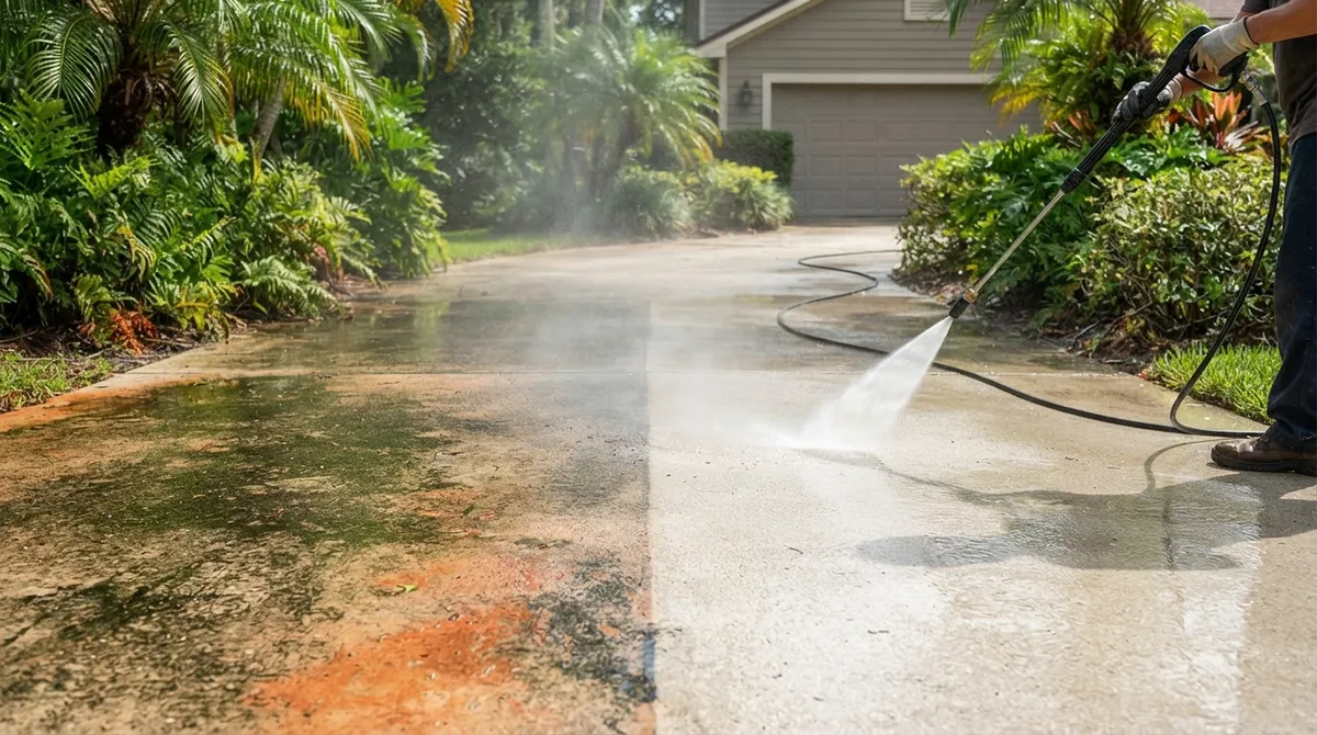 How to Find Concrete Driveway Cleaning Near Me Fast